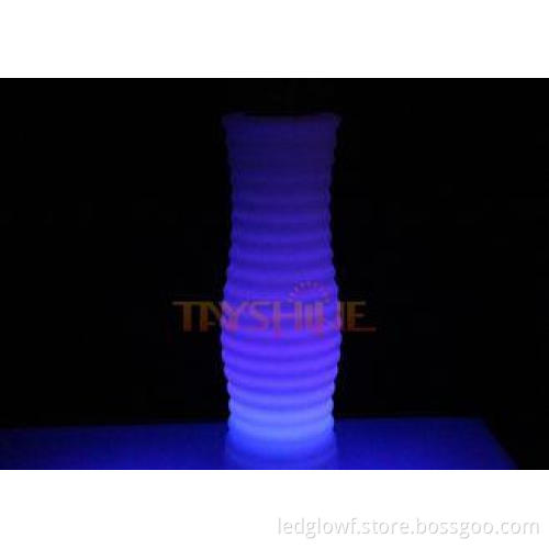 Fireproof Plastic Illuminated Light Up Ice Bucket / LED Win